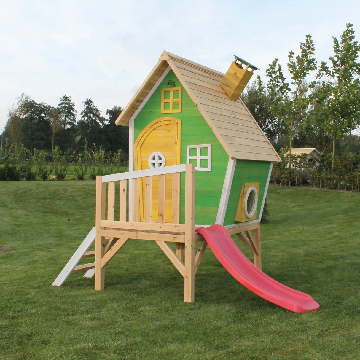 EXIT Fantasia 300 Wooden Playhouse - Green