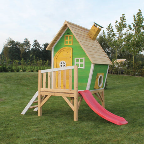 EXIT Fantasia 300 Wooden Playhouse - Green