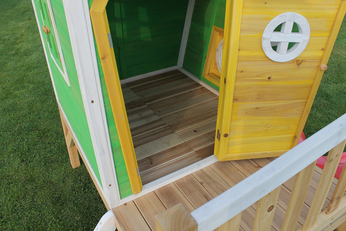 EXIT Fantasia 300 Wooden Playhouse - Green