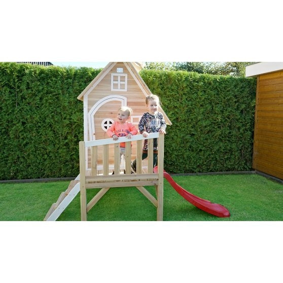 EXIT Fantasia 300 Wooden Playhouse - Natural