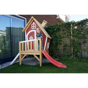 EXIT Fantasia 300 Wooden Playhouse - Red