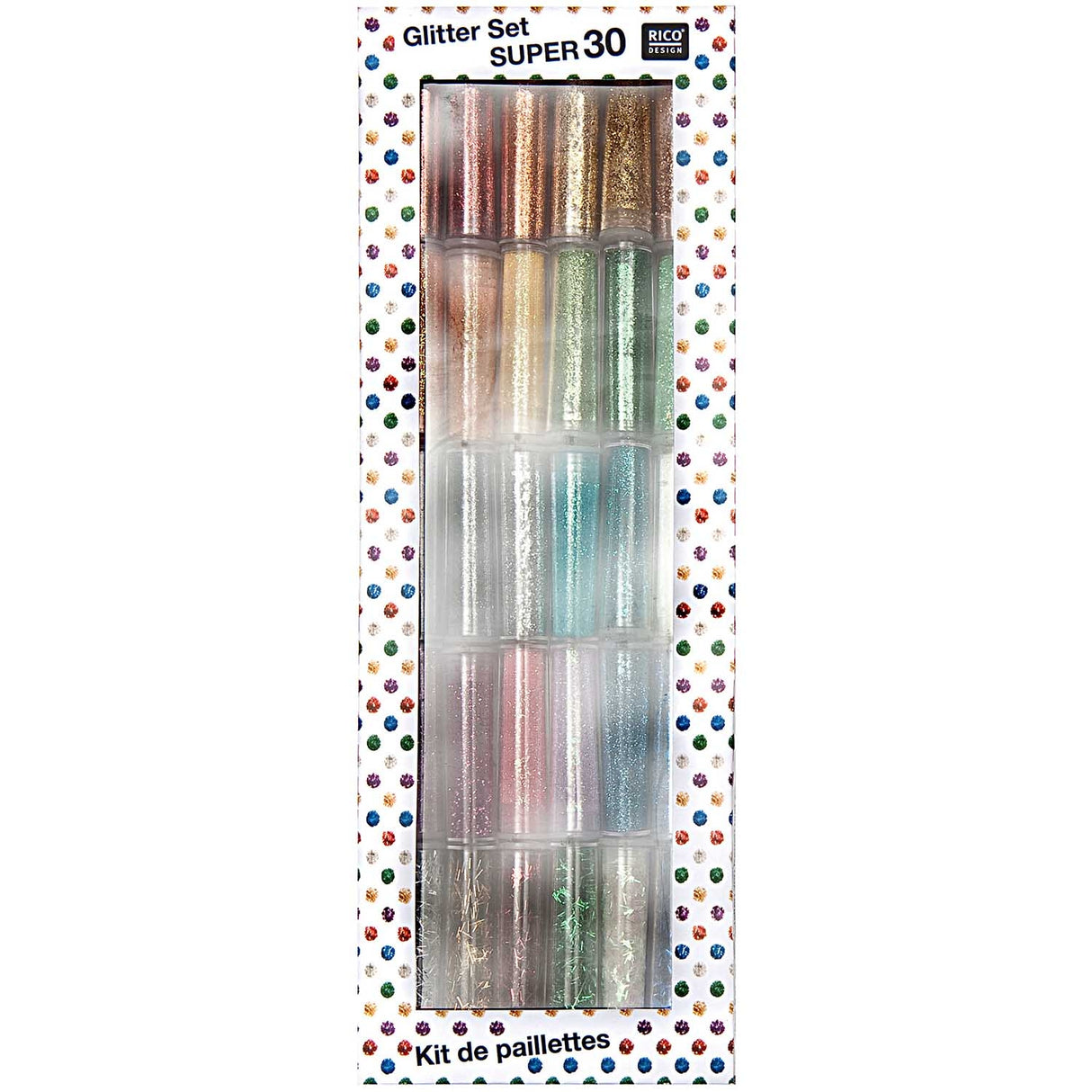 Rico Design Glitter Set 30 pieces