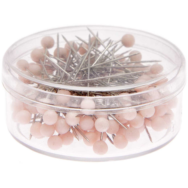 Pins pink, 38mm, 100 pcs