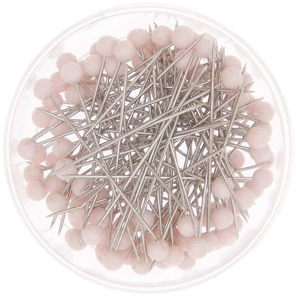 Pins pink, 38mm, 100 pcs