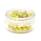 Pins neon yellow, 16mm, 100 pcs