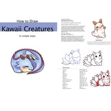 How to Draw: Kawaii Creatures in Simple Steps Book