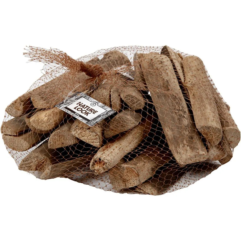 Wood Mix, L: 6-14 cm, thickness 15 mm, 610 g