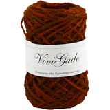 Natural Hemp, thickness 1-2 mm, 30 m, red