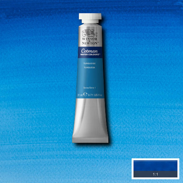 Cotman Watercolour Turquoise 21ml
