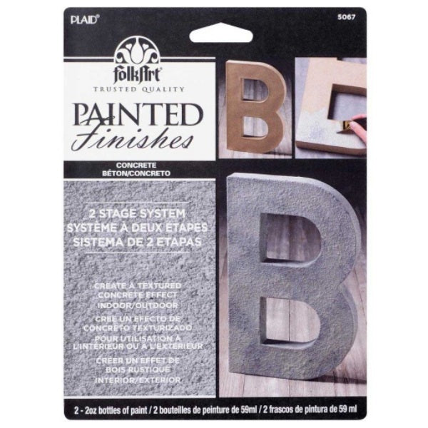FolkArt Concrete Finishes Kit (2 x 59ml)
