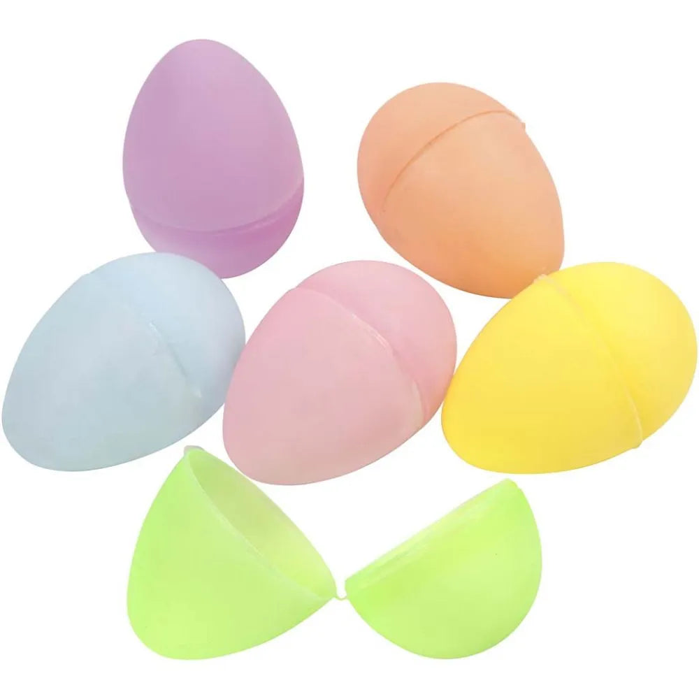 Egg 4.5 Cm Pastel Colours Glossy