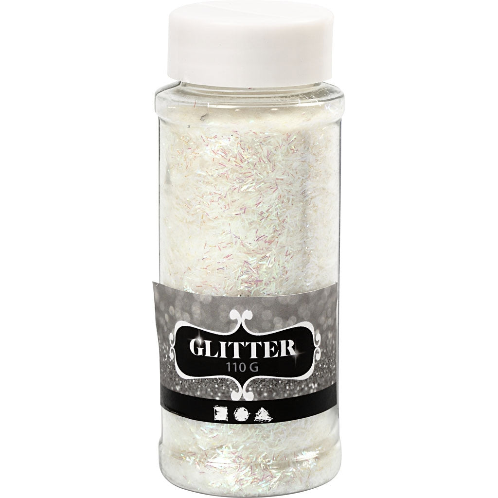 GLITTER 110G TUB -CRYSTAL