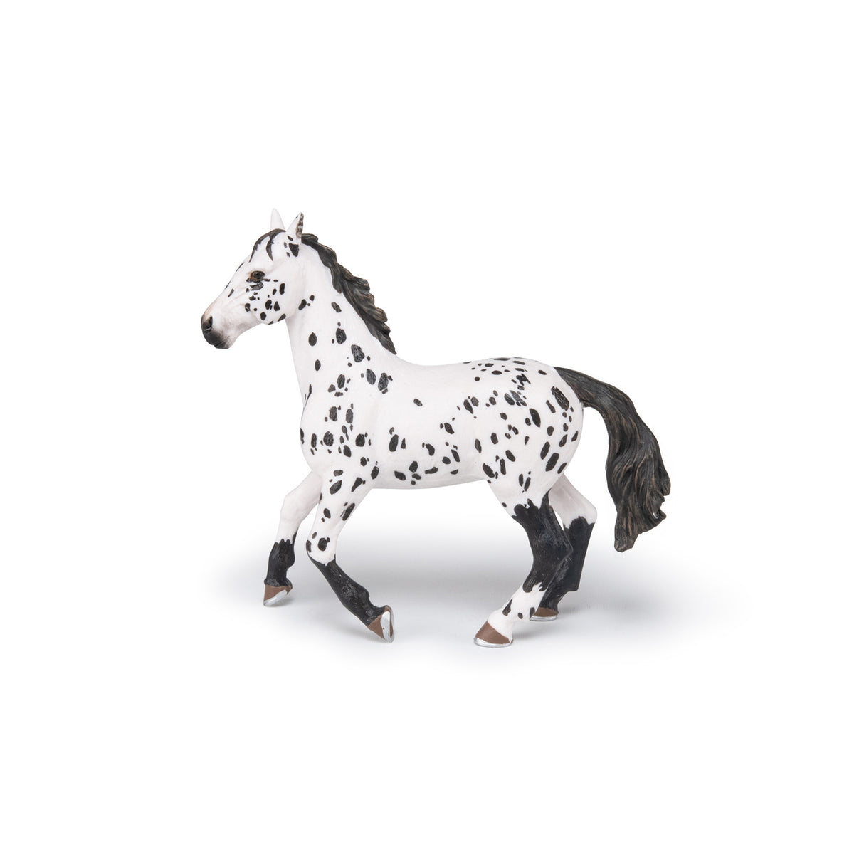 Papo Black Appaloosa Horse Figure