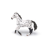 Papo Black Appaloosa Horse Figure