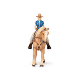 Papo Wild West Horse And Cowgirl