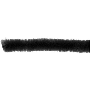 Pipe Cleaners 6mm x30cm 50pc Black