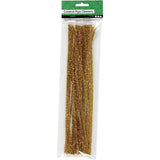 Pipe Cleaners, thickness 6 mm, L: 30 cm, 24 pcs, g