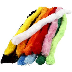 Pipe Cleaners, thickness 25 mm, L: 45 cm, 60 mixed