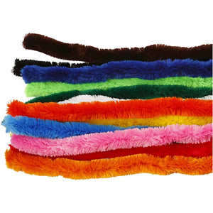 Pipe Cleaners, thickness 25 mm, L: 45 cm, 60 mixed