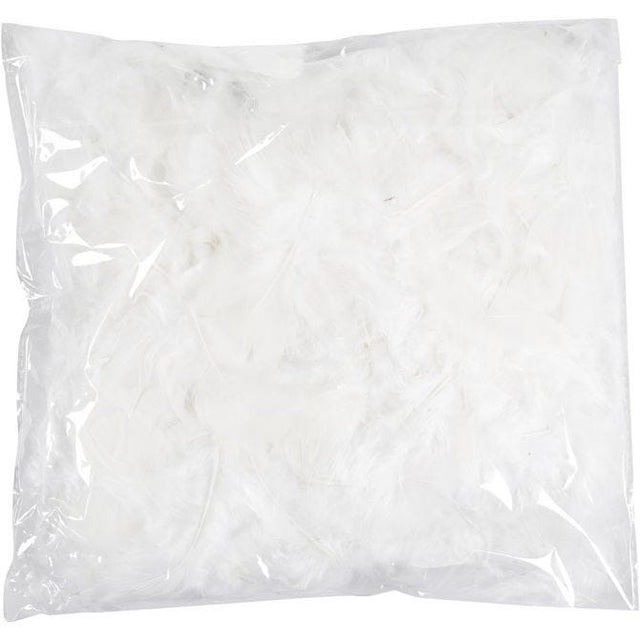 Feathers 7-8Cm White 50G