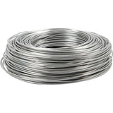 Aluminium Wire, silver, round, thickness 2 mm, 100