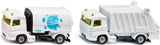 Siku Municipal Set Road Sweeper And Garbage