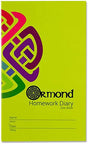 Ormond 84pg Homework Diary Notebook