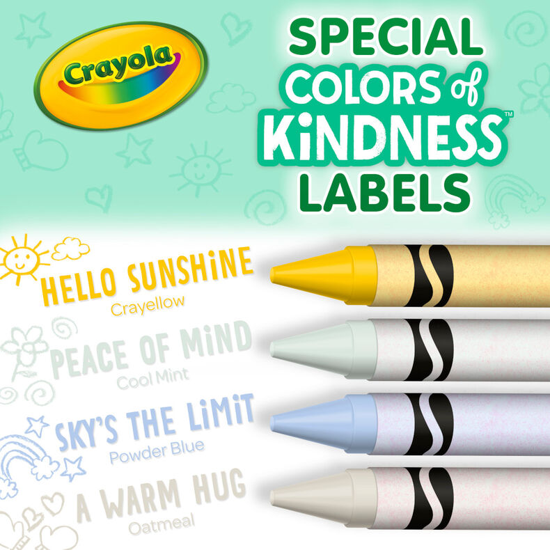24 Colours Of Kindness Crayons