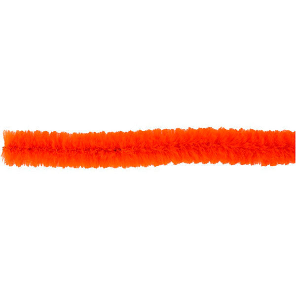 Pipe Cleaners 6mm x 30cm 50pc Orange