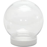 Snow globe H: 8,5cm D:8cm Holes size 4,7cm single