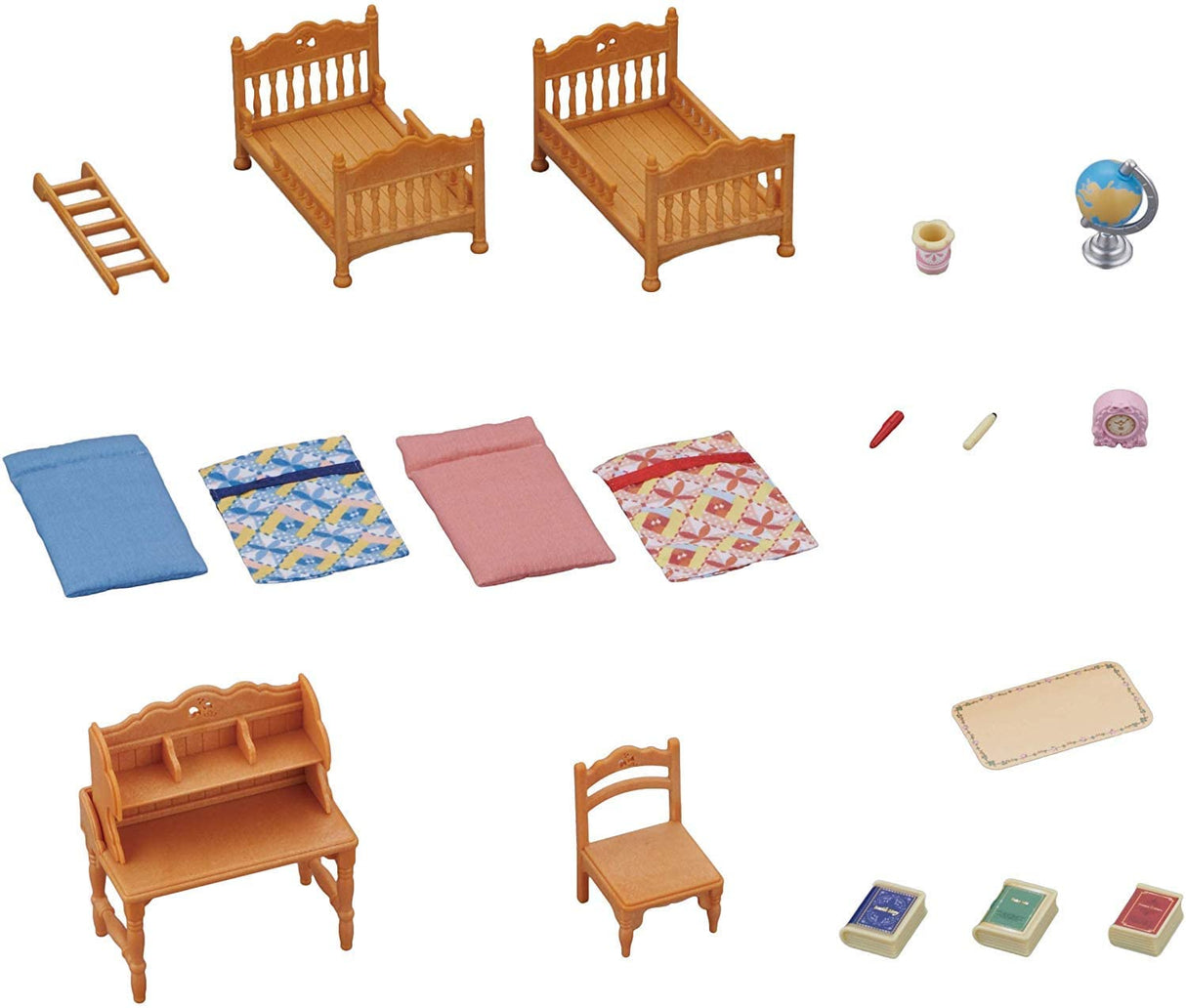 Sylvanian Families Childrens Bedroom Set