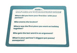 The Couples Quiz Card Game In A Tin 