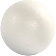 Polystyrene Balls, D: 14.8 cm, 1 pc, white