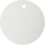 Ceramic Plate, D: 15 cm, thickness 0.5 cm, 1 pc, w