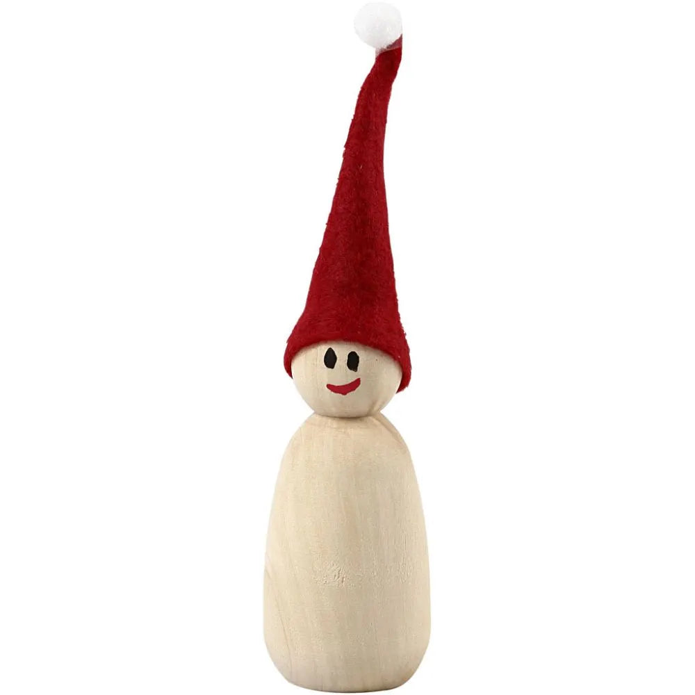 Body, H: 8 cm, 3 pcs, poplar wood