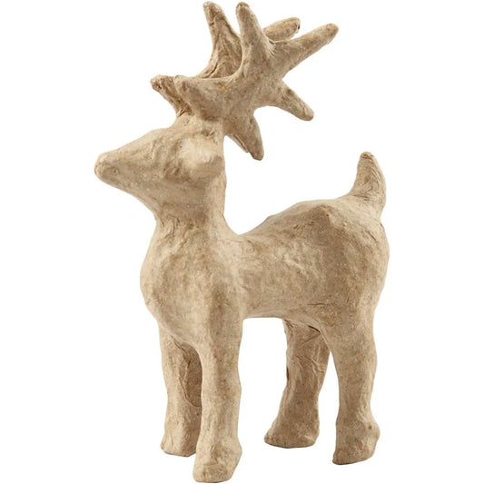 Reindeer, H: 12.8 cm, L: 8.6 cm, 1 pc