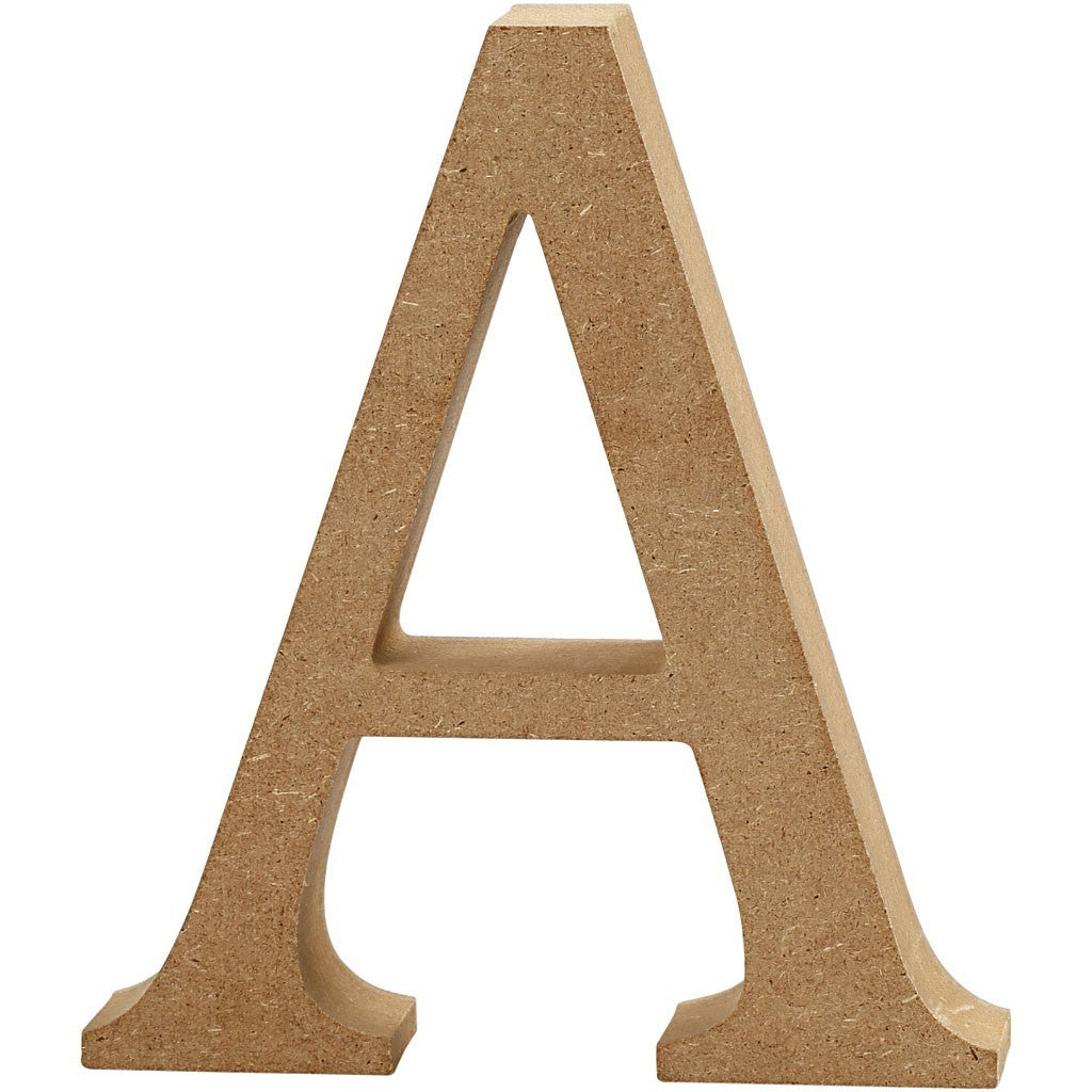 MDF Letter 13cm A
