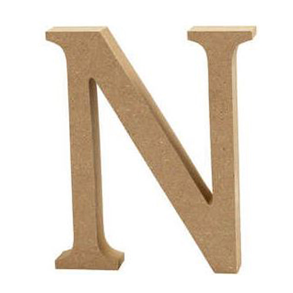 MDF Letter 13cm N