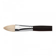  Azanta - Black Filbert No. 12 Long Handle