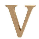 MDF Letter 13cm V