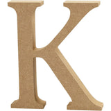 Letter K MDF