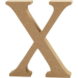 Letter X, 1 pc, MDF