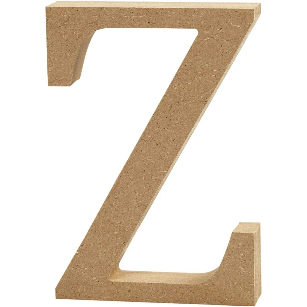 Letter Z, 1 pc MDF H:8cm