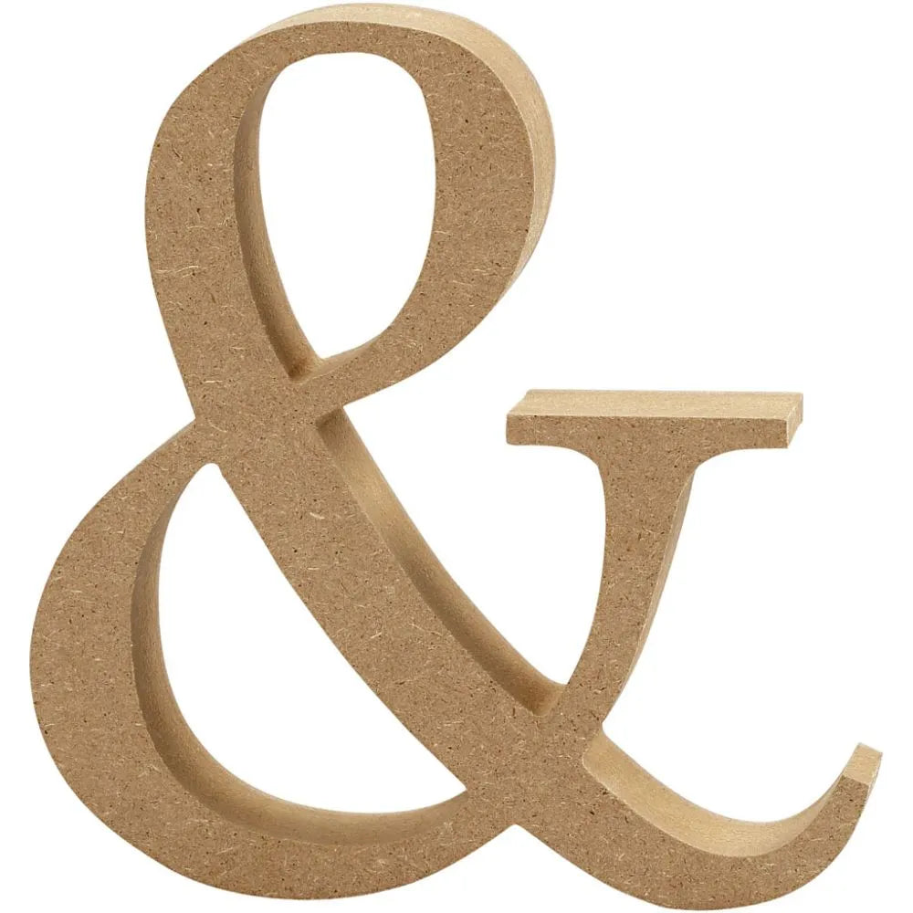 & Symbol 8cm MDF