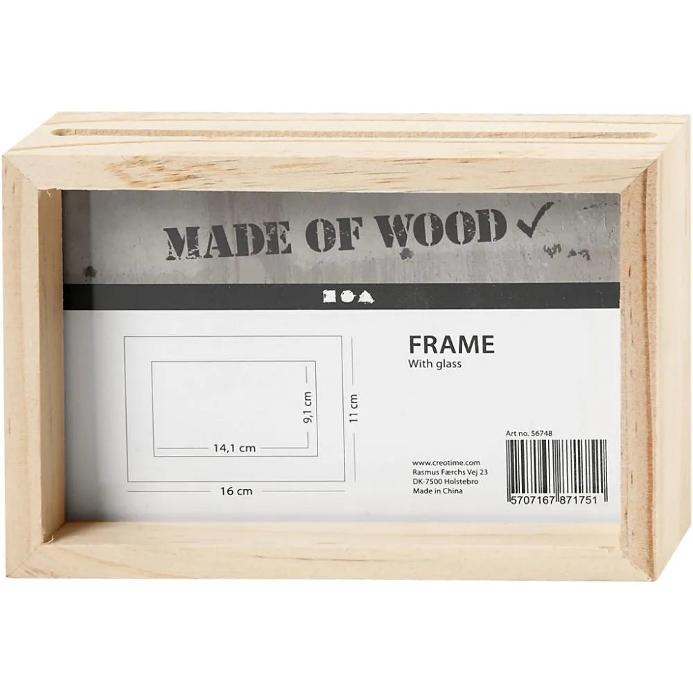 Double Frame, size 16x11 cm, depth 4 cm, 1 pc, pin