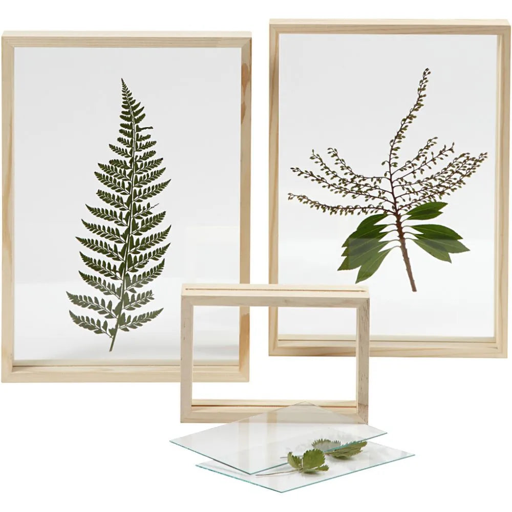 Double Frame, size 16x11 cm, depth 4 cm, 1 pc, pin