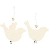 Dove Of Peace, size 7.5x9.5 cm, thickness 4 mm, 10