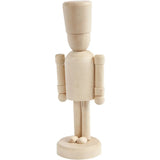 Wooden Drummer Boy Figure 