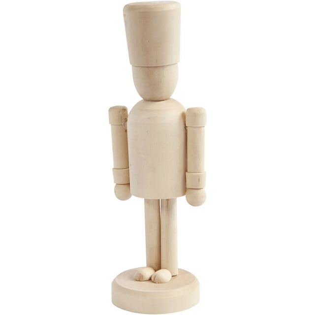 Wooden Drummer Boy Figure 