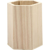 Pencil Holder, H: 10.5 cm, D: 8 cm, 1 pc, paulowni